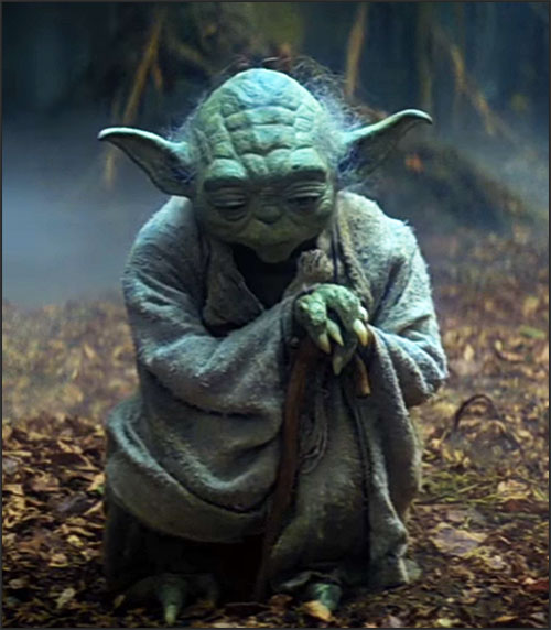 Les relations entre Yoda et Luke Skywalker